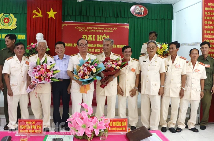Thành lập Hội Cựu Công an nhân dân huyện An Minh